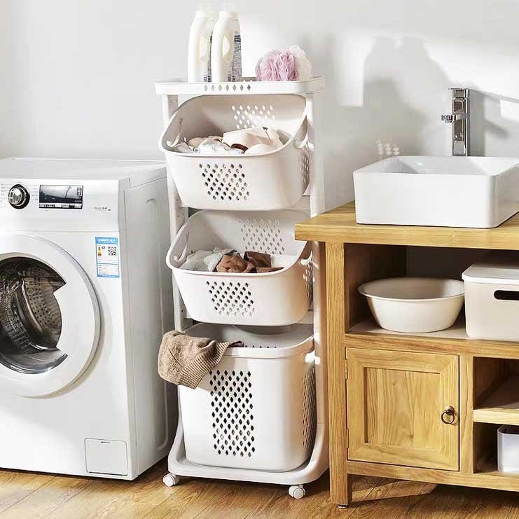 laundry bin organizer