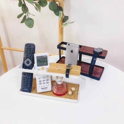 Scandinavian Remote Control & Accessories Desk Organizer Coffee Table Holder Style Degree Sg Singapore