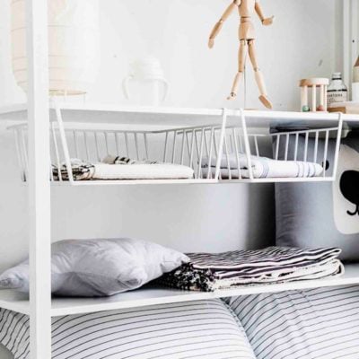 Scandinavian Spacious Under Cabinet Organizer Rack Kitchen Wardrobe Closet Style Degree Sg Singapore