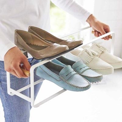 Scandinavian Stackable Shoe Rack Organizer Holder Style Degree Sg Singapore