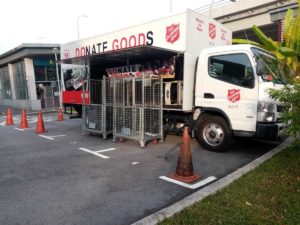 The Salvation Army Singapore Mobile Donation Truck