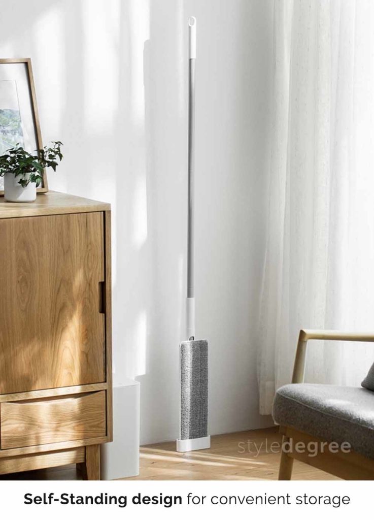 Magic SelfStanding Reusable Wiper Mop Cleaning Style Degree