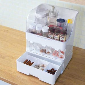 Capsule Dustproof Condiments Organizer Storage Container Seasoning Salt Soya Sauce Bottles Style Degree Sg Singapore