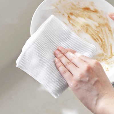 Absorbent Dinnerware Drying & Cleaning Cloth Table Kitchen Cloth Dry Clean Accessories Style Degree Sg Singapore