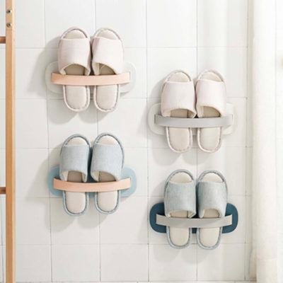 Eclectic Hanging Slippers Holder