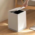 Futura Square Dustbin Trash Bin Living Room Kitchen Style Degree Sg Singapore