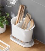 Modern Slim Utensils Holder Knife Kitchen Drying Rack Style Degree Sg Singapore