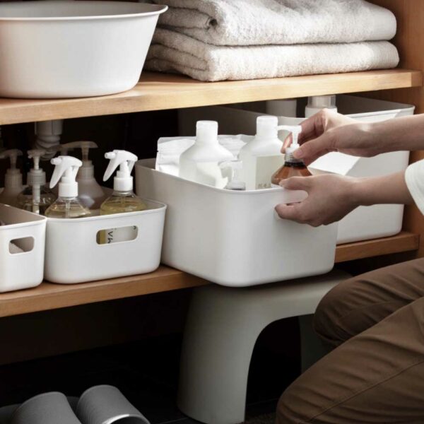 Essential Storage Bins Box Kitchen Bathroom Cabinet Organizer Style Degree Sg Singapore