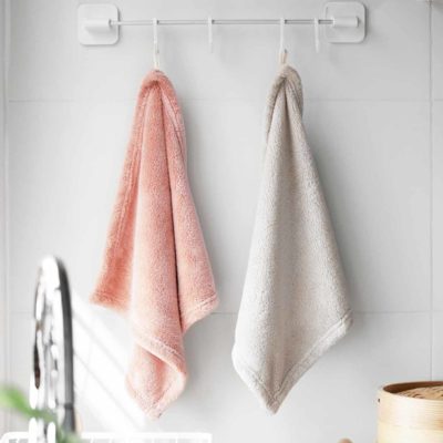 Lush Hand Towel Coral Fleece Microfiber absorbent soft lint-free Style Degree Sg Singapore