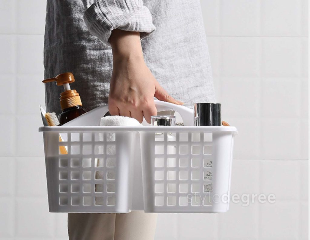 Easy Carry Toiletries Basket Bathroom Storage Box Container Style Degree Sg Singapore