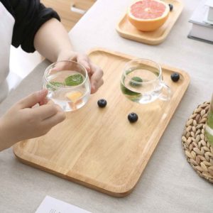 Oishii Wooden Tray Platter Pantry Dining Coffee Table Trays Style Degree Sg Singapore