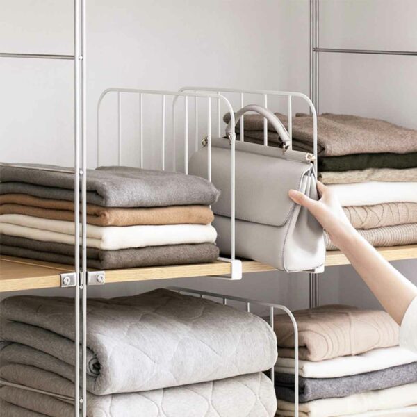 Wardrobe & Shelf Divider Bookshelf Shelves Closet Clothes Style Degree Sg Singapore