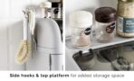 Capsule 2-Tier Dish Drainer Storage Rack Dinnerware Plates Bowls Utensils Chopping Board Lid Organizer Kitchen Style Degree Sg Singapore