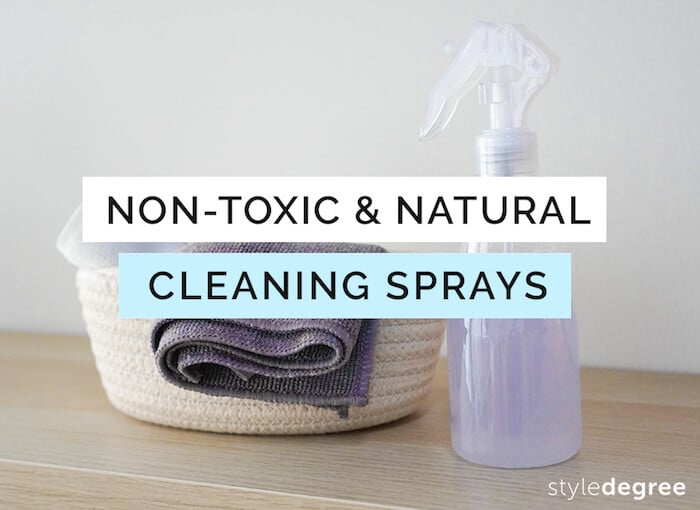 natural cleaning sprays for home, non-toxic cleaning sprays singapore homes style degree sg