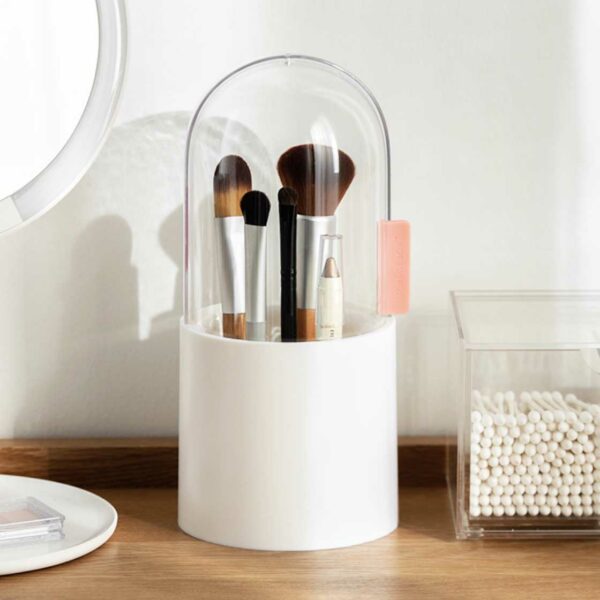 Capsule Makeup Brush Holder Cosmetic Organizer Vanity Table Desk Style Degree Sg Singapore