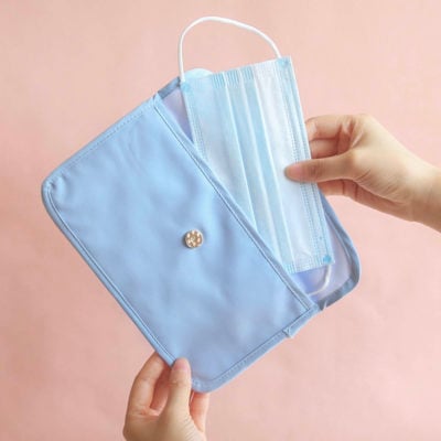 Protective Face Mask Carry Pouch Surgical Masks Holder Style Degree Sg Singapore