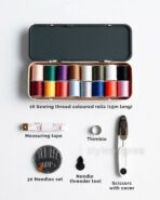 Needle Thread Sewing Kit Set With Box Organizer Holder Style Degree Sg Singapore