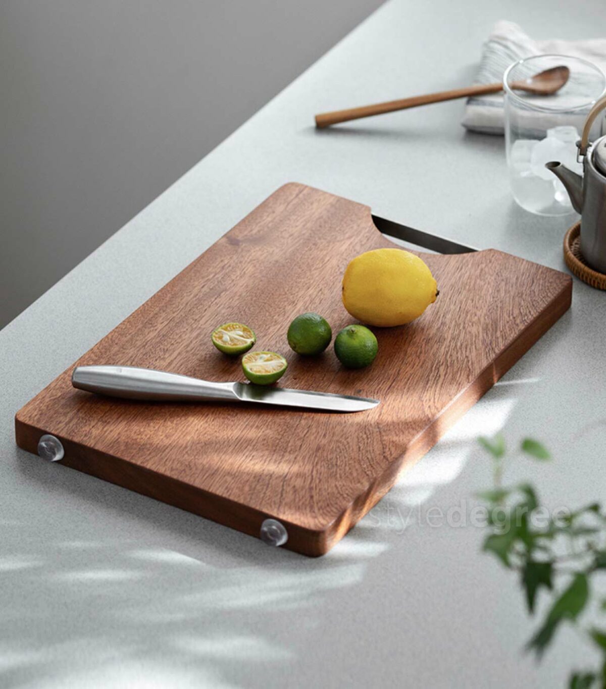 Oishii Wooden Chopping Board Cutting Board Kitchen Wood Cooking Accessories Style Degree Sg Singapore