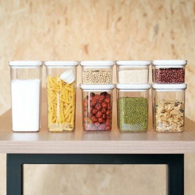 Twist & Turn Airtight Container Food Storage Boxes Holder Kitchen Pantry Style Degree Sg Singapore