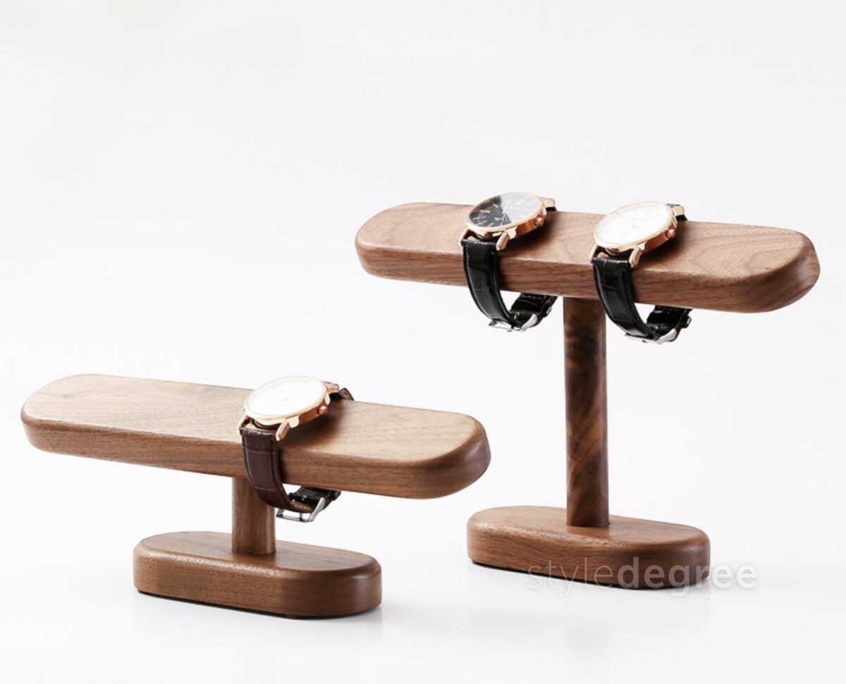 Woody Watch & Accessories Stand Desk Vanity Table Storage Organizer Dressing Table Holder Style Degree Sg Singapore