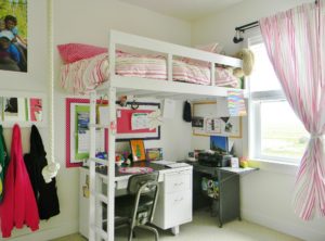 Kids loft bed with study table, hdb loft bedroom ideas, hdb loft bed design, space-saving ideas, space-saving furniture for bedroom, small bedroom HDB ideas, Style Degree, Singapore, SG, StyleMag.