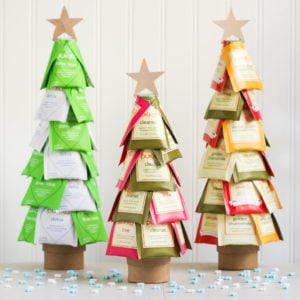 Tea bag Christmas tree, Christmas tea tree DIY, simple Christmas DIY for kids, easy Christmas craft ideas for kids, Kids-friendly Christmas tree ideas, Style Degree, Singapore, SG, StyleMag.