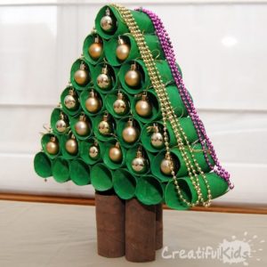 Toilet paper roll Christmas tree, DIY Christmas crafts for kids, simple Christmas crafts to make, school holiday craft ideas, easy Christmas crafts for kids, Christmas tree DIY for children, Style Degree, Singapore, SG, StyleMag.