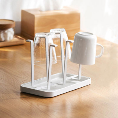 Luxe Cups Mugs Holder Dryer Drainer Kitchen Rack Dining Pantry Style Degree Sg Singapore