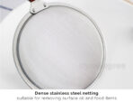 Stainless Steel Oil Sieve Skimmer Cooking Tools Cooking Accessories Style Degree sg singapore