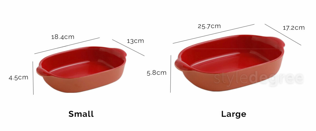 Nordic Casserole Dish Oven Baking Bake Dinnerware Dining Style Degree Sg Singapore