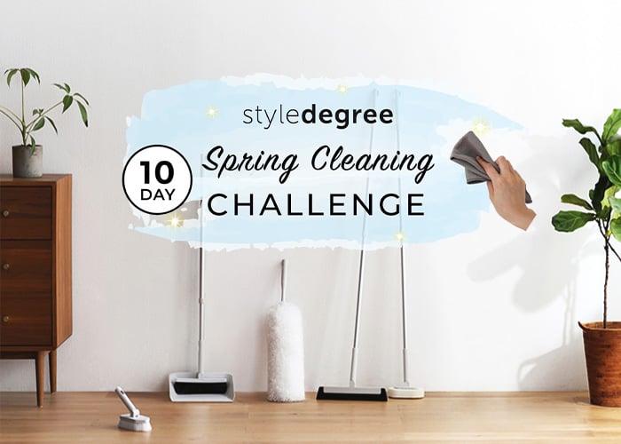 Spring cleaning challenge for new year, 10 day spring cleaning challenge, singapore sg style degree