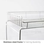 Double Layer Stainless Steel Dish Drainer Rack Kitchen Sink Basin Drying Cabinet Style Degree Sg Singapore