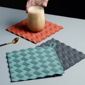 Nordic Silicone Dining Placemat Kitchen Coaster Table Countertop Style Degree Sg Singapore