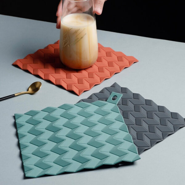 Nordic Silicone Dining Placemat Kitchen Coaster Table Countertop Style Degree Sg Singapore