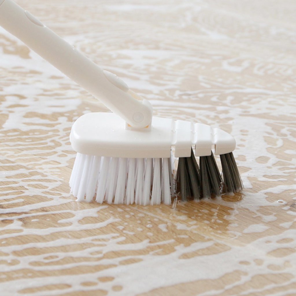 Pristine 180° Bathroom Floor Scrub Brush Cleaning Home Tools Style Degree Sg Singapore