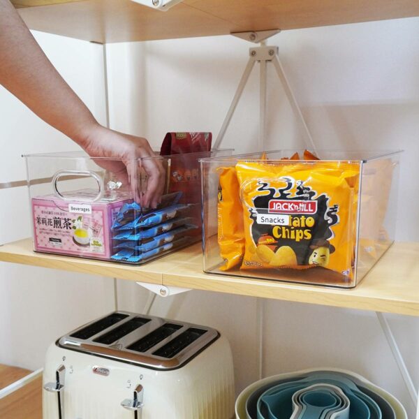 Clear Multi-Purpose Storage Bin Container Box Wardrobe Closet Storeroom Solution Style Degree Sg Singapore
