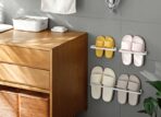 Modern Hanging Slippers Wall Holder Bathroom Living Room Home Slipper Style Degree Sg Singapore