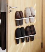 Modern Hanging Slippers Wall Holder Bathroom Living Room Home Slipper Style Degree Sg Singapore