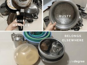 How To Organize Pots & Pans In Your Kitchen Cabinets - Style Degree