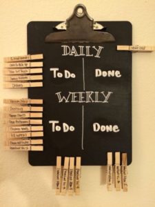 Wooden peg chore chart, homemade chore chart ideas, kids chore chart ideas, Style Degree, Singapore, SG, StyleMag.