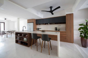 Kitchen island with dining table, open concept kitchen with island, small kitchen with island, open concept kitchen layout ideas, Style Degree, Singapore, SG, StyleMag.