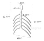 Multi Clothes Hanger Closet Wardrobe Hangers Pants Jeans Bottoms Shirt Organizer Organiser Style Degree Sg Singapore