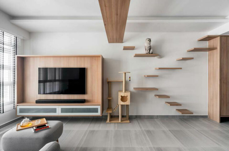 How To Design A Cat & Dog-Friendly HDB Home - Style Degree