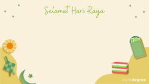 Selamat Hari Raya Wallpaper, Hari Raya Zoom Background Wallpaper, Singapore, Style Degree, Sg