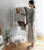 Grande Clothes Stand (With Hanging Hooks) Rack Wardrobe Closet Hanger Storage Style Degree Sg Singapore