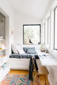 Bay window desk, Drop leaf window desk, StyleDegree, StyleMag, Singapore, SG
