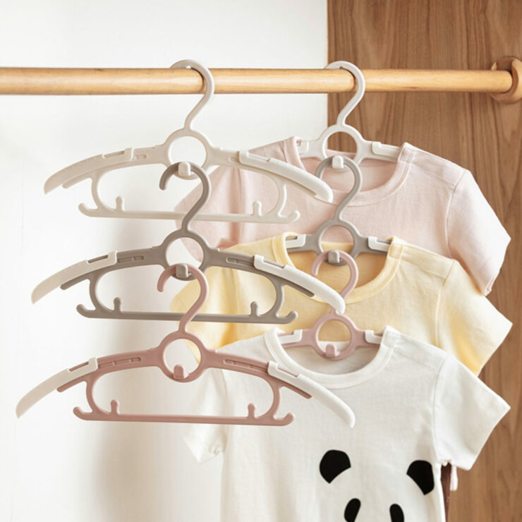 Kids Extend & Stack Clothes Hanger (10pc Set) | Extendable For Children