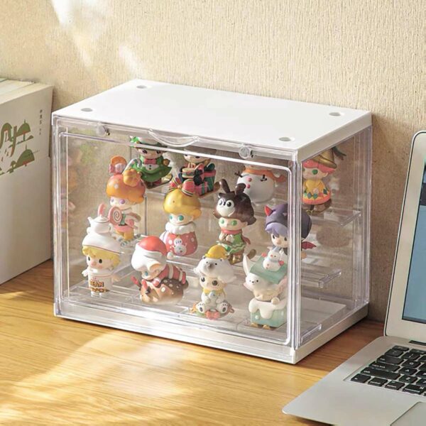 Clear Figurine & Toys Display Case Storage Box Desk Style Degree Sg Singapore