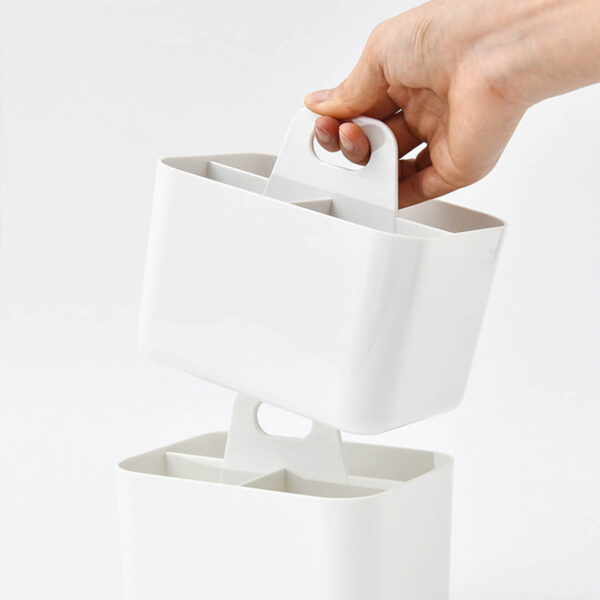 Compartmentalised Stackable Storage Caddy Desk Stationery Organizer Holder Style Degree Sg Singapore