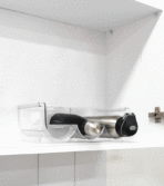 Clarity Water Bottle & Wine Stackable Rack (2pc Set) Storage Shelf Cabinet Organizer Style Degree Sg Singapore